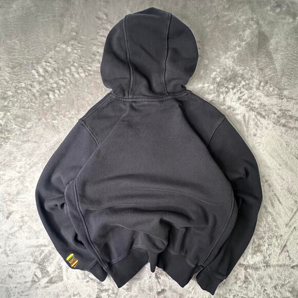 Nike NSW Sportswear Black&Purple Burger Bucket Pullover Hoodie DN5180-010 Size S - Picture 2 of 8